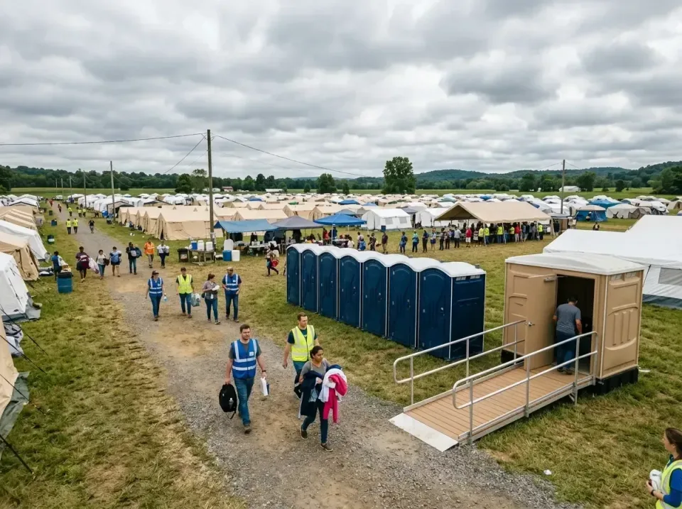 disaster-relief-camp-restrooms-010 — frequently asked questions, Dumpster & Portable Bathrooms Rental in Independence, MN